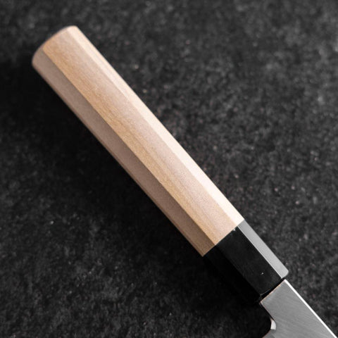 Kiritsuke Yanagiba Silver Steel #3 Kasumi Buffalo Magnolia Handle 300mm (11.8”)-[Musashi]-[Japanese-Kitchen-Knives]