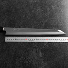 Kiritsuke Yanagiba Silver Steel #3 Kasumi Buffalo Magnolia Handle 300mm (11.8”)-[Musashi]-[Japanese-Kitchen-Knives]
