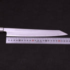 Kiritsuke Yanagiba Silver Steel #3 Walnut Handle 240mm (9.4”)-[Musashi]-[Japanese-Kitchen-Knives]