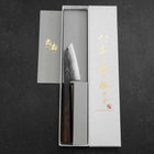 Kobunka Blue Steel #2 Kurouchi Ebony Handle 80mm (3.1”)-[Musashi]-[Japanese-Kitchen-Knives]