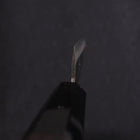 Koyanagi Blue Super Kurouchi Buffalo Ebony Handle 120mm (4.7”)-[Musashi]-[Japanese-Kitchen-Knives]