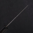 Koyanagi Blue Super Kurouchi Buffalo Ebony Handle 120mm (4.7”)-[Musashi]-[Japanese-Kitchen-Knives]