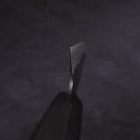Koyanagi Blue Super Kurouchi Buffalo Ebony Handle 150mm (5.9”)-[Musashi]-[Japanese-Kitchen-Knives]