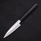 Koyanagi White Steel #2 Kasumi Buffalo Ebony Handle 120mm (4.7”)-[Musashi]-[Japanese-Kitchen-Knives]