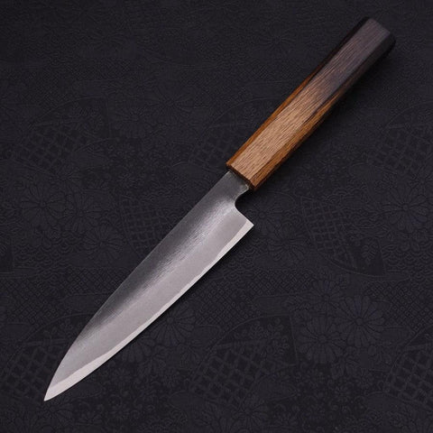Koyanagi White Steel #2 Kurouchi Yaki Urushi Handle 150mm (5.9”)-[Musashi]-[Japanese-Kitchen-Knives]