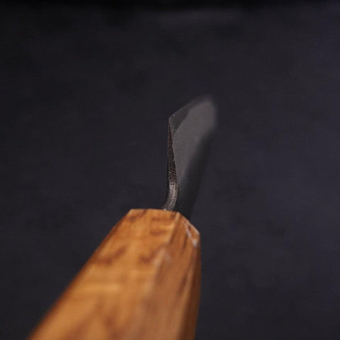Koyanagi White Steel #2 Kurouchi Yaki Urushi Handle 150mm (5.9”)-[Musashi]-[Japanese-Kitchen-Knives]
