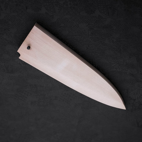 Magnolia Saya Sheath for Deba with Pin 210mm (8.3”)-[Musashi]-[Japanese-Kitchen-Knives]