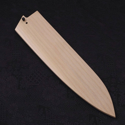 Magnolia Saya Sheath for Gyuto with Pin 240mm (9.4”)-[Musashi]-[Japanese-Kitchen-Knives]