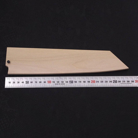 Magnolia Saya Sheath for Kiritsuke Bunka with Pin 240mm (9.4”)-[Musashi]-[Japanese-Kitchen-Knives]
