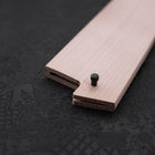 Magnolia Saya Sheath for Kiritsuke Santoku with Pin 195mm (7.7”)-[Musashi]-[Japanese-Kitchen-Knives]