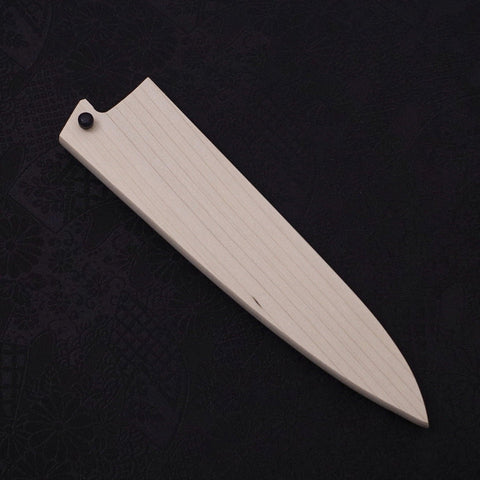 Magnolia Saya Sheath for Petty with Pin 135mm (5.3”)-[Musashi]-[Japanese-Kitchen-Knives]
