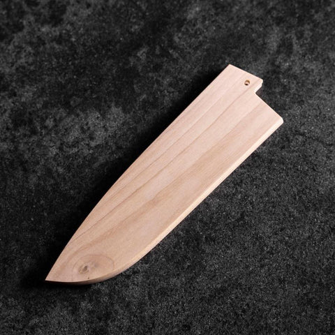 Magnolia Saya Sheath for Santoku Knife with Pin 165mm (6.5”)-[Musashi]-[Japanese-Kitchen-Knives]