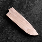 Magnolia Saya Sheath for Santoku Knife with Pin 165mm (6.5”)-[Musashi]-[Japanese-Kitchen-Knives]