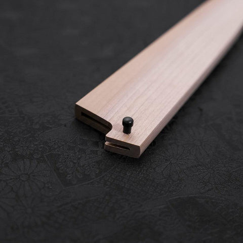 Magnolia Saya Sheath for Sujihiki with Pin 210mm (8.3”)-[Musashi]-[Japanese-Kitchen-Knives]