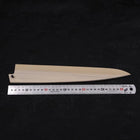 Magnolia Saya Sheath for Sujihiki with Pin 270mm (10.6”)-[Musashi]-[Japanese-Kitchen-Knives]