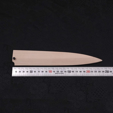 Magnolia Saya Sheath for Yanagiba with Pin 210mm (8.3”)-[Musashi]-[Japanese-Kitchen-Knives]