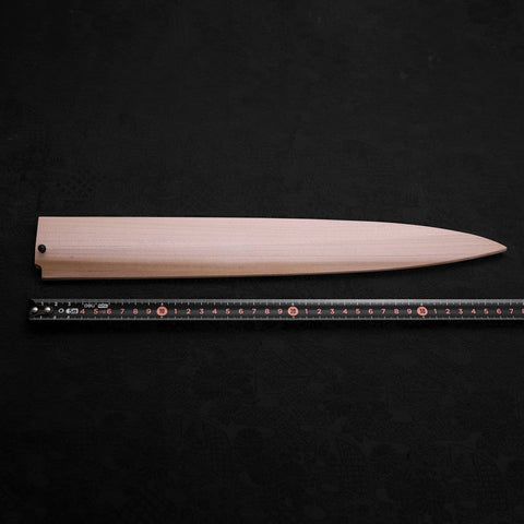 Magnolia Saya Sheath for Yanagiba with Pin 330mm-[Musashi]-[Japanese-Kitchen-Knives]