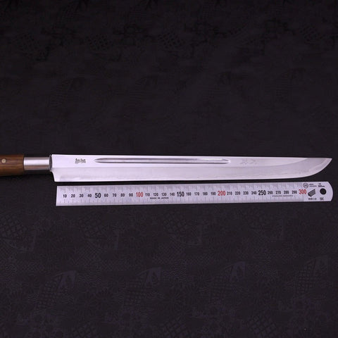 Maguro Silver Steel #3 Enju Handle 345mm-[Musashi]-[Japanese-Kitchen-Knives]