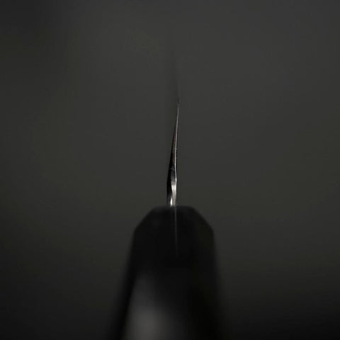 Mukimono Blue Steel #2 Kasumi Buffalo Ebony Handle 170mm (6.7”)-[Musashi]-[Japanese-Kitchen-Knives]