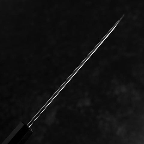 Mukimono Blue Steel #2 Suminagashi Buffalo Ebony Handle 170mm (6.7”)-[Musashi]-[Japanese-Kitchen-Knives]