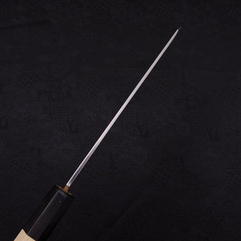 Mukimono White Steel #2 Kasumi Buffalo Magnolia Handle 180mm (7”)-[Musashi]-[Japanese-Kitchen-Knives]