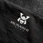Musashi Japanese Style Kitchen Knife Roll Black Flower 2 Pockets Handmade-[Musashi]-[Japanese-Kitchen-Knives]