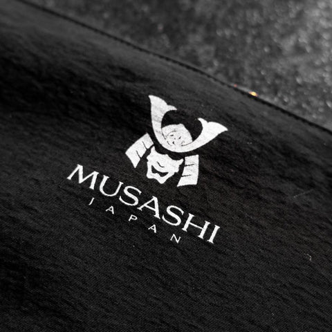 Musashi Japanese Style Kitchen Knife Roll Navy Golden Tiger 2 Pockets Handmade-[Musashi]-[Japanese-Kitchen-Knives]