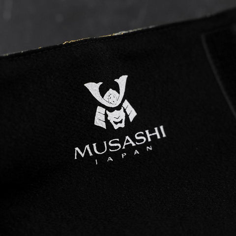Musashi Japanese Style Kitchen Knife Roll Uzumaki Tsuru-Mai 1 Pockets Handmade-[Musashi]-[Japanese-Kitchen-Knives]