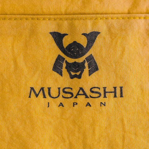 Musashi Japanese Style Kitchen Knife Roll Yamagata Kikkamon Fuji 4 Pockets Handmade-[Musashi]-[Japanese-Kitchen-Knives]