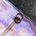 Musashi Japanese Style Kitchen Knife Roll Yamagata Kikkamon - Purple 2 Pockets Handmade-[Musashi]-[Japanese-Kitchen-Knives]