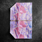 Musashi Japanese Style Kitchen Knife Roll Yamagata Kikkamon - Purple 2 Pockets Handmade-[Musashi]-[Japanese-Kitchen-Knives]