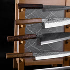 Musashi Kitchen Knives Displaying Sugi-[Musashi]-[Japanese-Kitchen-Knives]