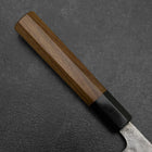 Nakiri 440C Nashiji Damascus Buffalo Bubinga Handle 165mm (6.5”)-[Musashi]-[Japanese-Kitchen-Knives]