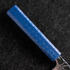 Nakiri AUS-10 Damascus Blue Urushi Handle 165mm (6.5”)-[Musashi]-[Japanese-Kitchen-Knives]