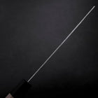 Nakiri AUS-10 Mirror Tsuchime Damascus Buffalo Magnolia Handle 165mm (6.5”)-[Musashi]-[Japanese-Kitchen-Knives]