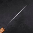 Nakiri AUS-10 Nashiji Damascus Yaki Urushi Handle 165mm (6.5”)-[Musashi]-[Japanese-Kitchen-Knives]