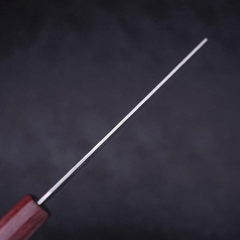 Nakiri AUS-10 Tsuchime Damascus Cherry Wood Handle 165mm (6.5”)-[Musashi]-[Japanese-Kitchen-Knives]