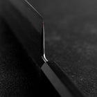 Nakiri Blue Steel #2 Kurouchi Buffalo Ebony Handle 165mm (6.5”)-[Musashi]-[Japanese-Kitchen-Knives]
