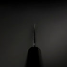 Nakiri Blue Steel #2 Kurouchi Ebony Handle 170mm (6.7”)-[Musashi]-[Japanese-Kitchen-Knives]