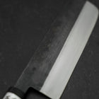 Nakiri Blue Steel #2 Kurouchi Magnolia Handle 165mm (6.5”)-[Musashi]-[Japanese-Kitchen-Knives]