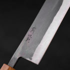 Nakiri Blue Steel #2 Kurouchi Yaki Urushi Handle 165mm (6.5”)-[Musashi]-[Japanese-Kitchen-Knives]