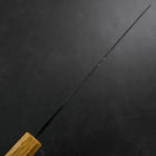 Nakiri Blue Steel #2 Kurouchi Yaki Urushi Handle 165mm (6.5”)-[Musashi]-[Japanese-Kitchen-Knives]