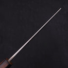 Nakiri Blue Steel #2 Nashiji Sumi Urushi Handle 165mm (6.5”)-[Musashi]-[Japanese-Kitchen-Knives]
