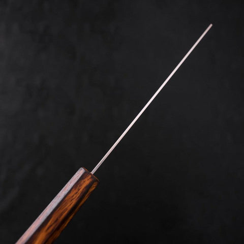 Nakiri Blue Super Polished Sumi Urushi Handle 165mm (6.5”)-[Musashi]-[Japanese-Kitchen-Knives]
