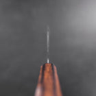 Nakiri Chromax Tsuchime Sumi Urushi Handle 165mm (6.5”)-[Musashi]-[Japanese-Kitchen-Knives]