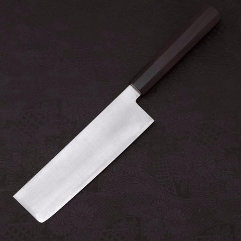 Nakiri HAP-40 Polished Buffalo Ebony Handle 165mm (6.5”)-[Musashi]-[Japanese-Kitchen-Knives]