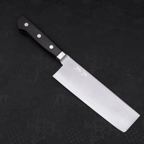 Nakiri HAP-40 Polished Western Handle 165mm (6.5”)-[Musashi]-[Japanese-Kitchen-Knives]