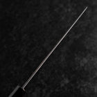 Nakiri SG-2 Black Damascus Buffalo Ebony Handle 165mm with Wooden box (6.5”)-[Musashi]-[Japanese-Kitchen-Knives]