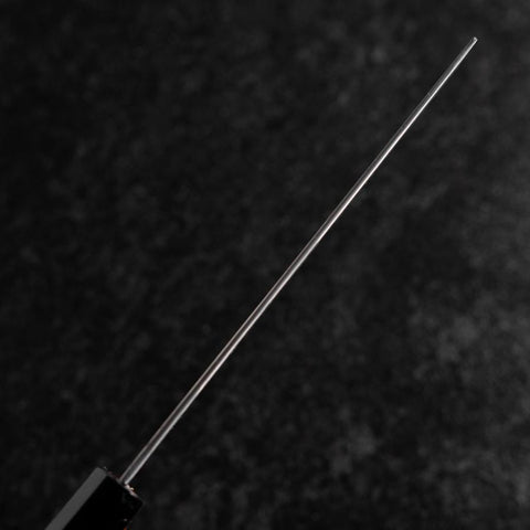 Nakiri SG-2 Black Damascus Buffalo Ebony Handle 165mm with Wooden box (6.5”)-[Musashi]-[Japanese-Kitchen-Knives]
