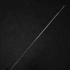 Nakiri SK Steel Kurouchi Kurigata Magnolia Handle 170mm (6.7”)-[Musashi]-[Japanese-Kitchen-Knives]